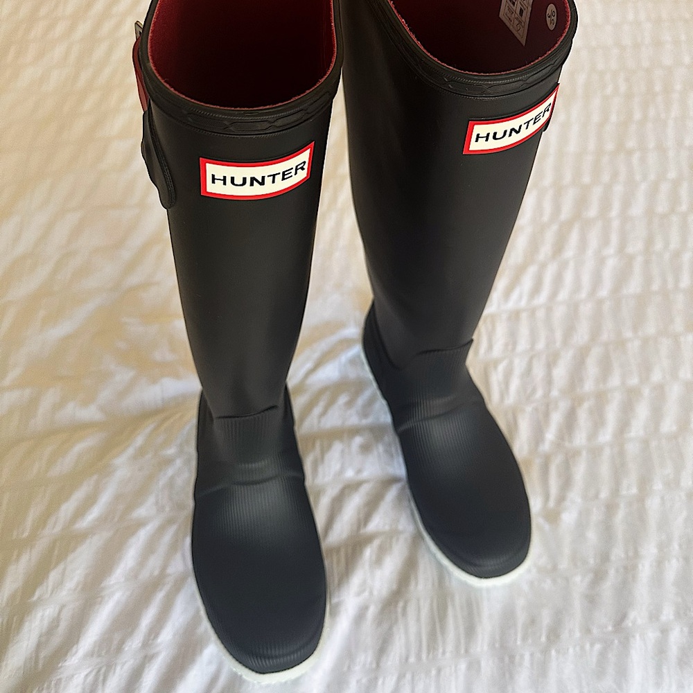 Brand new! Hunter tall rain boots